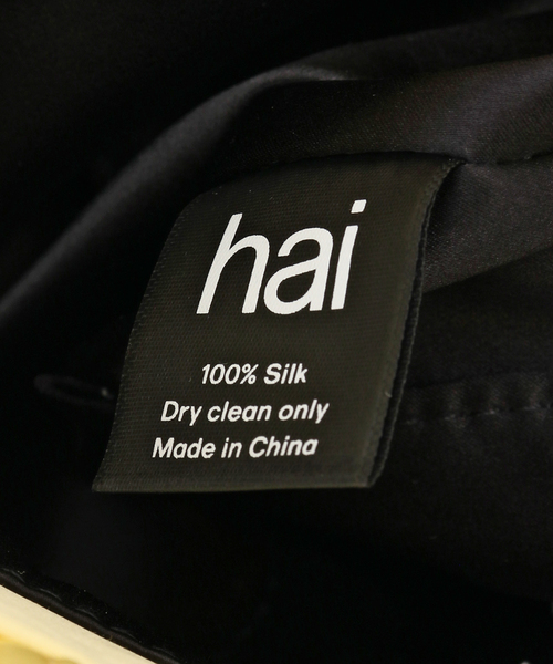 hai（ハイ）の「【hai/ハイ】Little Silk Bag（ハンドバッグ・レディース・イエロー・FREE）」の16枚目の写真
