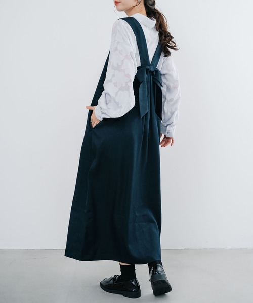 ANNA LUNA（アンナルナ）の「【ANNA LUNA】1枚でトレンド感満載の上品見え花柄ジャガードシャツブラウス（シャツ/ブラウス・レディース・パープル/ブラック/オフホワイト・LARGE/MEDIUM/X-LARGE）」の8枚目の写真