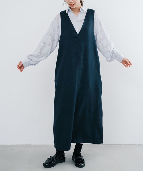 ANNA LUNA（アンナルナ）の「【ANNA LUNA】1枚でトレンド感満載の上品見え花柄ジャガードシャツブラウス（シャツ/ブラウス・レディース・パープル/ブラック/オフホワイト・LARGE/MEDIUM/X-LARGE）」の6枚目の写真