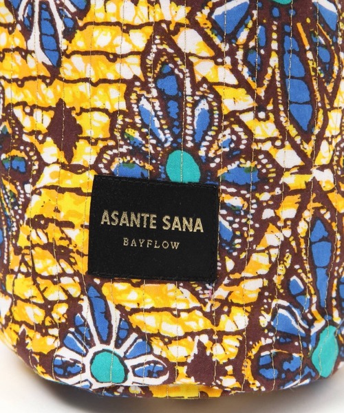 BAYFLOW（ベイフロー）の「[手持ち･ショルダーの2WAY仕様]【Asante sana】巾着（ポーチ・レディース・ホワイト/ピンク/イエロー/ベージュ・0）」の21枚目の写真