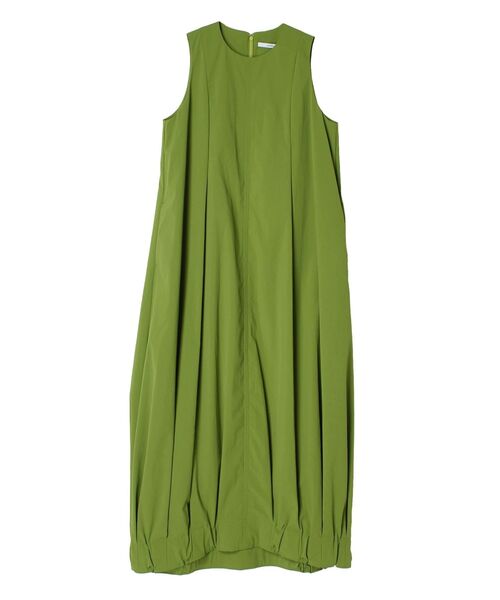 UN3D.(アンスリード)の「TUCK COCOON OP / タックコクーンワンピース(ワンピース・レディース・ライム/ブラック・36/38)」の3枚目の写真