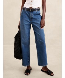 BANANA REPUBLIC FACTORY STORE | BANANA REPUBLIC FACTORY STORE ミッドライズ バレル ジーンズ(デニムパンツ)