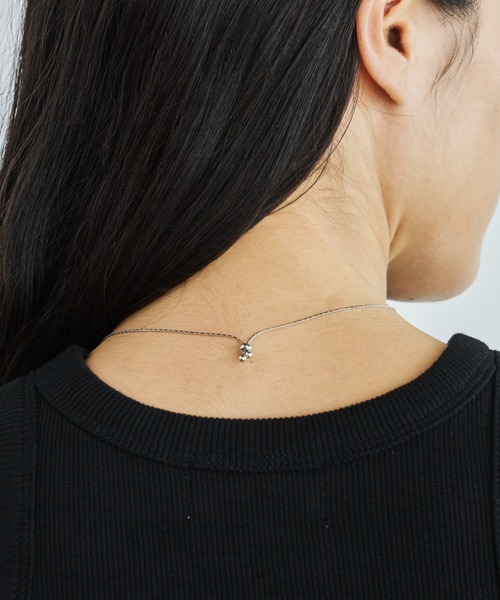 Libra Cue（リブラ キュー）の「スネークチェーンネックレス（ネックレス・レディース・シルバー/ゴールド・FREE）」の6枚目の写真