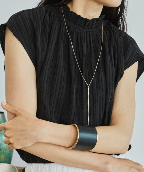 Libra Cue（リブラ キュー）の「スネークチェーンネックレス（ネックレス・レディース・シルバー/ゴールド・FREE）」の3枚目の写真