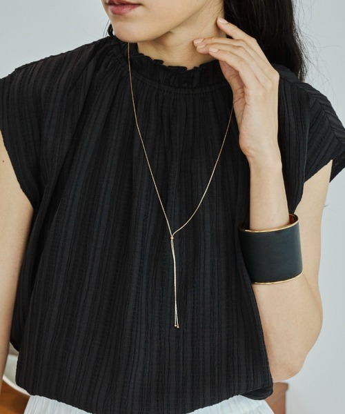 Libra Cue（リブラ キュー）の「スネークチェーンネックレス（ネックレス・レディース・シルバー/ゴールド・FREE）」の9枚目の写真