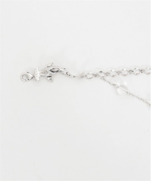 axes femme POETIQUE（アクシーズファムポエティック）の「ダークマリンチェーンベルト（ベルト・レディース・ブラック/クリア・FREE）」の17枚目の写真