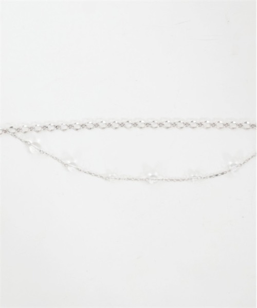 axes femme POETIQUE（アクシーズファムポエティック）の「ダークマリンチェーンベルト（ベルト・レディース・ブラック/クリア・FREE）」の16枚目の写真