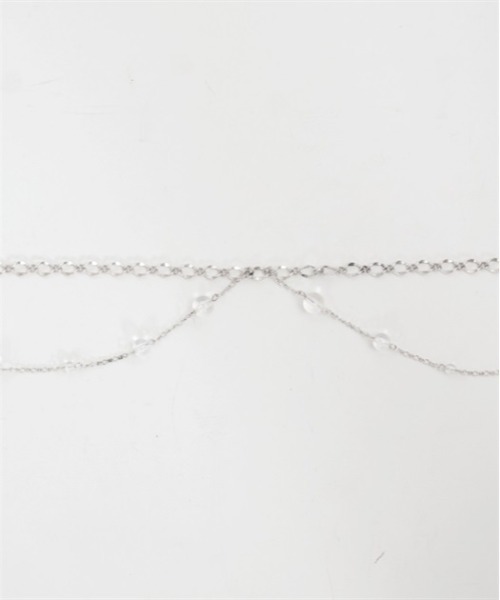 axes femme POETIQUE（アクシーズファムポエティック）の「ダークマリンチェーンベルト（ベルト・レディース・ブラック/クリア・FREE）」の15枚目の写真