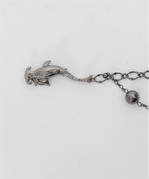 axes femme POETIQUE（アクシーズファムポエティック）の「ダークマリンチェーンベルト（ベルト・レディース・ブラック/クリア・FREE）」の9枚目の写真