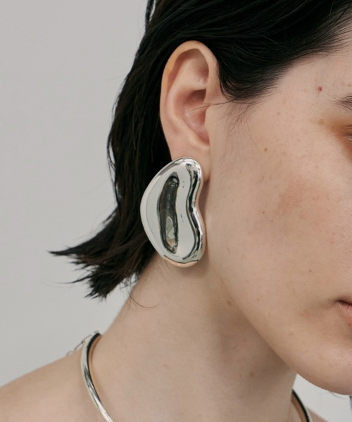 セール】【金属アレルギー対応】Heart Leaf Earring/ハートリーフ  