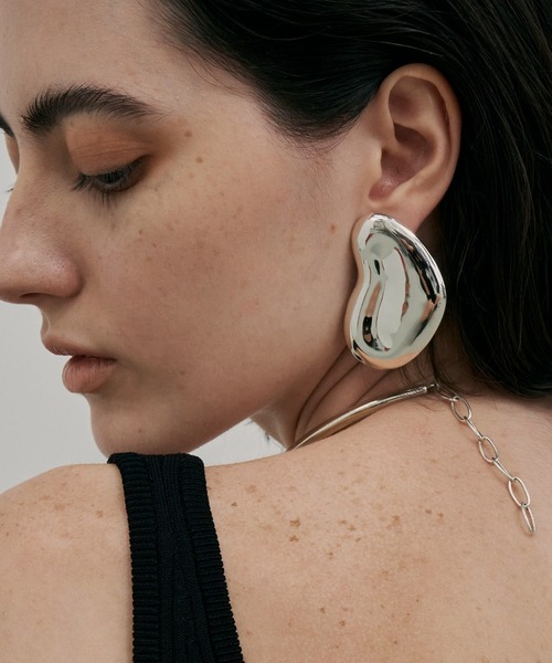 セール】【金属アレルギー対応】Heart Leaf Earring/ハートリーフ  