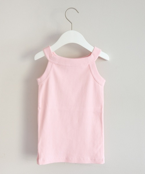 CIAOPANIC TYPY（チャオパニックティピー）の「【KIDS】【WEB限定】アメスリリブタンクトップ（タンクトップ・キッズ・チャコールグレー/モカ/ブルー/イエロー/ピンク・XX-LARGE/LARGE/SMALL）」の7枚目の写真