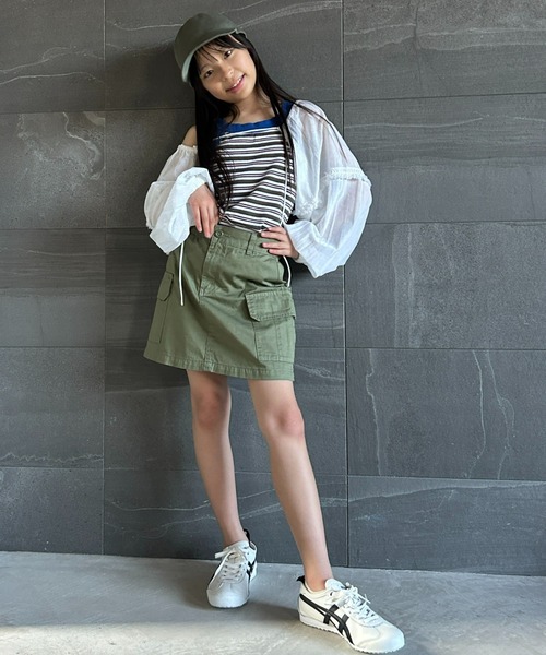 CIAOPANIC TYPY（チャオパニックティピー）の「【KIDS】【WEB限定】アメスリリブタンクトップ（タンクトップ・キッズ・チャコールグレー/モカ/ブルー/イエロー/ピンク・XX-LARGE/LARGE/SMALL）」の12枚目の写真