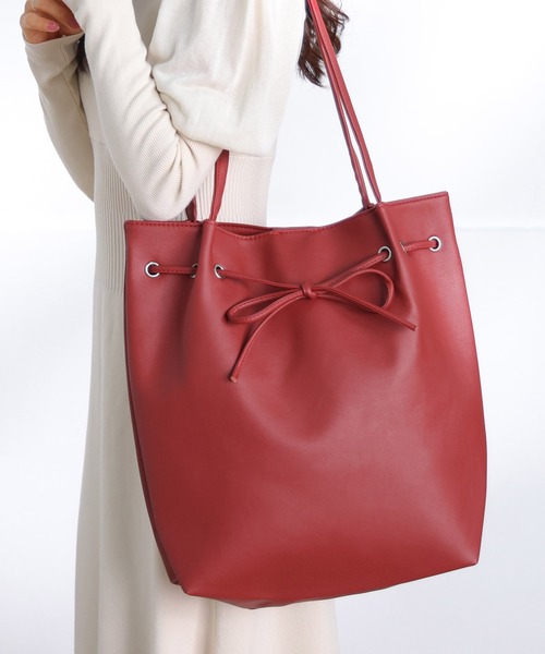 リボンA4トートバッグマリル