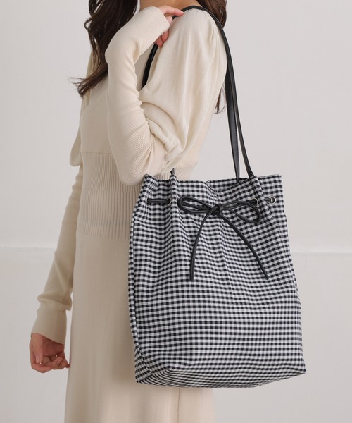 リボンA4トートバッグマリル