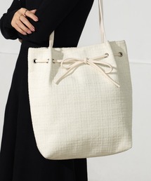 ALTROSE（アルトローズ）の「リボン A4 トートバッグ マリル（トートバッグ）」