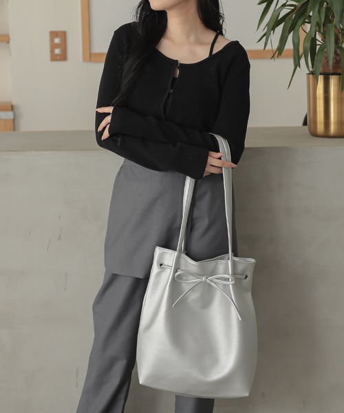 リボンA4トートバッグマリル