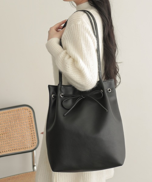 リボンA4トートバッグマリル