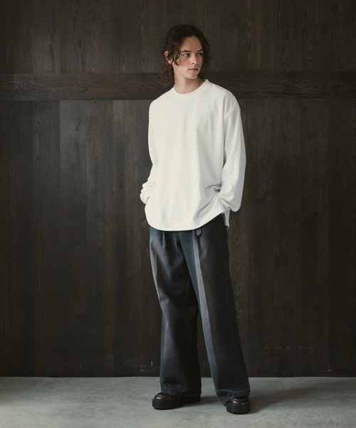 CASPER JOHN（キャスパージョン）の「Braid long T-shirts/ブレイド