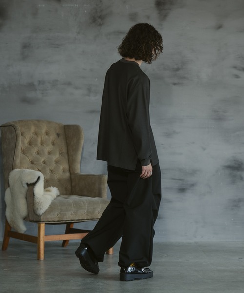 CASPER JOHN（キャスパージョン）の「Braid long T-shirts/ブレイド