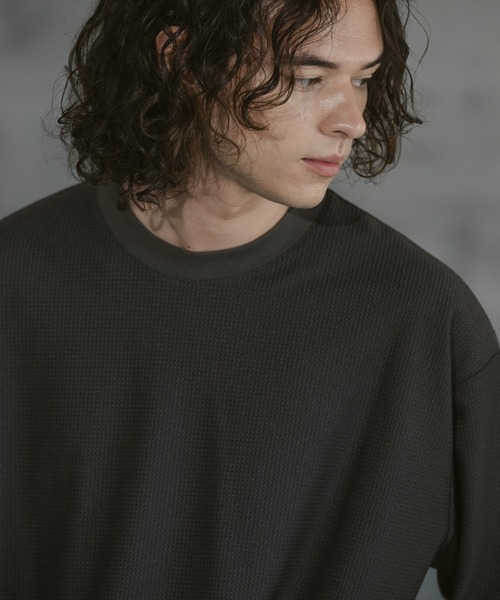 CASPER JOHN（キャスパージョン）の「Braid long T-shirts/ブレイド