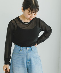 ITEMS URBANRESEARCH | チュールシアーロングTシャツ(Tシャツ/カットソー)