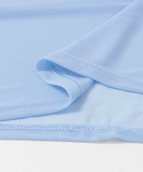 ITEMS URBANRESEARCH(アイテムズ アーバンリサーチ)の「チュールシアーロングTシャツ(Tシャツ/カットソー・レディース・ブラック/ライトブルー/ホワイト・FREE)」の13枚目の写真