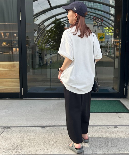 DISCOAT(ディスコート)の「【WEB限定】レタリングフォトTシャツ《ユニセックス》(Tシャツ/カットソー・レディース・サックスブルー/ピンク・FREE)」の18枚目の写真