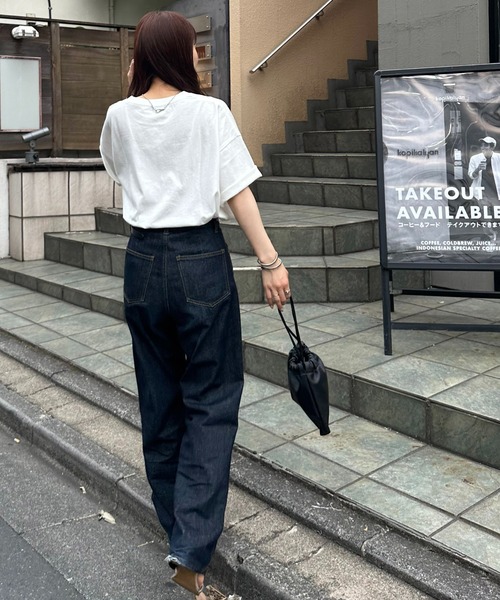 DISCOAT(ディスコート)の「【WEB限定】レタリングフォトTシャツ《ユニセックス》(Tシャツ/カットソー・レディース・サックスブルー/ピンク・FREE)」の9枚目の写真