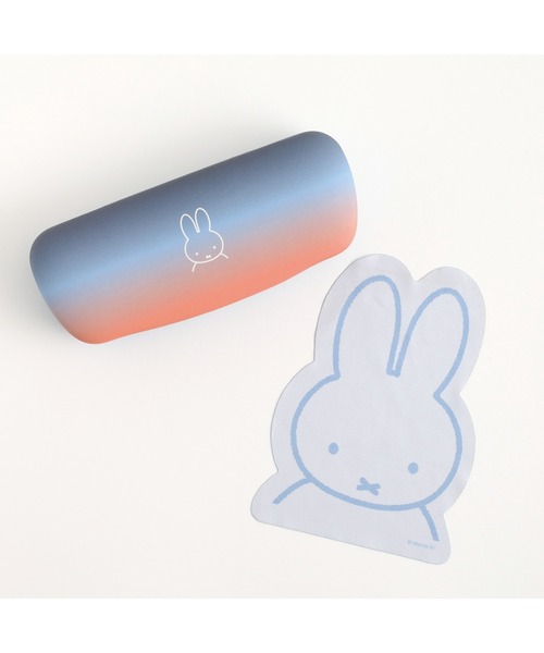 Dick Bruna（ディックブルーナ）の「miffy/メガネケース&クロスセット（メガネ・レディース・ネイビー/イエロー/レッド/ブルー・FREE）」の2枚目の写真