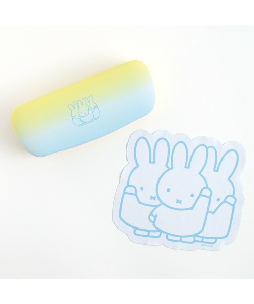 Dick Bruna（ディックブルーナ）の「miffy/メガネケース&クロスセット（メガネ・レディース・ネイビー/イエロー/レッド/ブルー・FREE）」の4枚目の写真