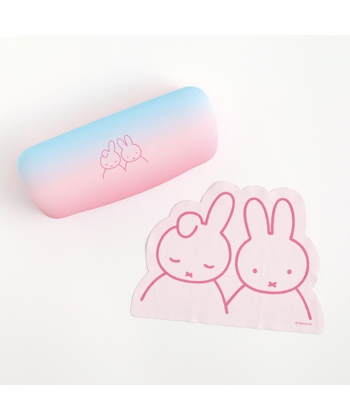Dick Bruna（ディックブルーナ）の「miffy/メガネケース&クロスセット（メガネ・レディース・ネイビー/イエロー/レッド/ブルー・FREE）」の3枚目の写真