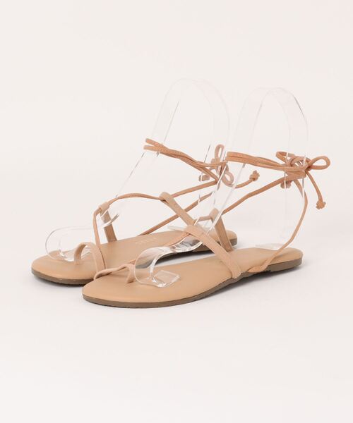 【セール】《Tkees》サンダル 編み上げ JO LEATHER（サンダル）｜TKEES（ティキーズ）