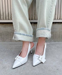 ENVYM | ベルトポイントミュール(パンプス)