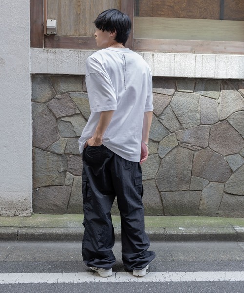 LIFE WORK（ライフワーク）の「【UNISEX】LIFEWORK／シリコン Ladok T（Tシャツ/カットソー・レディース・カーキ/ブラック/グレー/ホワイト/ピンク・SMALL/MEDIUM/LARGE）」の8枚目の写真