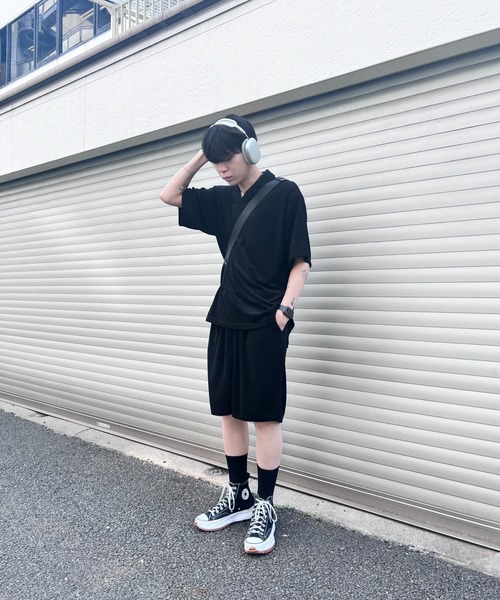 Figments（フィグメンツ）の「テリーハーフパンツ（その他パンツ・レディース・ピンク/ブラック・FREE）」の8枚目の写真