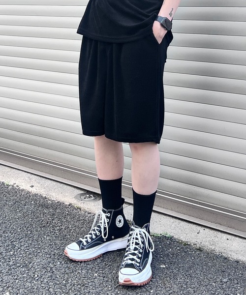 Figments（フィグメンツ）の「テリーハーフパンツ（その他パンツ・レディース・ピンク/ブラック・FREE）」の17枚目の写真