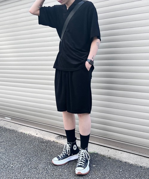 Figments（フィグメンツ）の「テリーハーフパンツ（その他パンツ・レディース・ピンク/ブラック・FREE）」の19枚目の写真