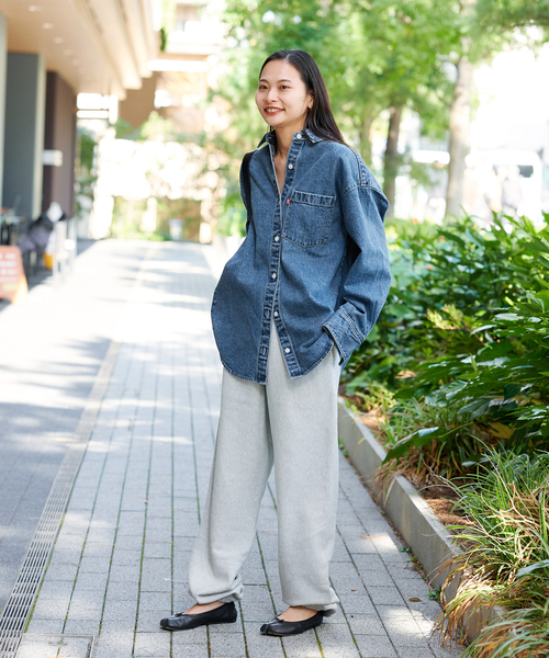 Levi's(リーバイス)の「《追加》別注【LEVI'S(R)/リーバイス(R)】THE EVERYDAY SHIRTS:シャツ(シャツ/ブラウス・レディース・ブルー・X-SMALL/MEDIUM)」の8枚目の写真