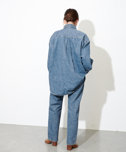 Levi's(リーバイス)の「《追加》別注【LEVI'S(R)/リーバイス(R)】THE EVERYDAY SHIRTS:シャツ(シャツ/ブラウス・レディース・ブルー・X-SMALL/MEDIUM)」の14枚目の写真