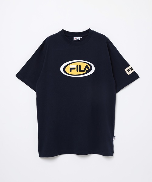 FILA(フィラ)の「【Aぇ! Group着用アイテム】FILA/フィラ S/S T Shirt(Tシャツ/カットソー・メンズ・ホワイト/ワインレッド/グリーン/ブラック/ネイビー・L/M)」の4枚目の写真