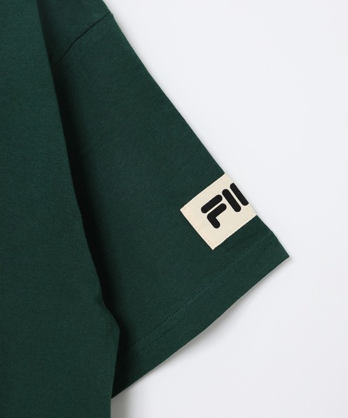 FILA(フィラ)の「【Aぇ! Group着用アイテム】FILA/フィラ S/S T Shirt(Tシャツ/カットソー・メンズ・ホワイト/ワインレッド/グリーン/ブラック/ネイビー・L/M)」の7枚目の写真