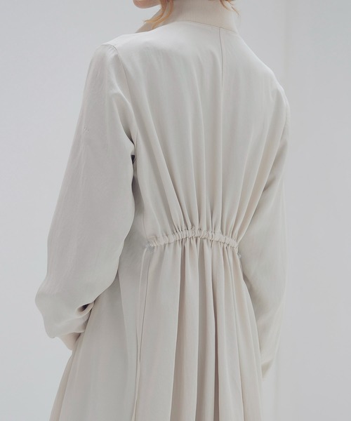 DRESSLAVE（ドレスレイブ）の「utility tuck dress(ユーティリティタックワンピース)（ワンピース・レディース・ブラック/ホワイト・38）」の7枚目の写真