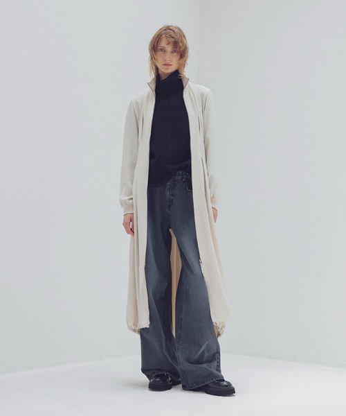 DRESSLAVE（ドレスレイブ）の「utility tuck dress(ユーティリティタックワンピース)（ワンピース・レディース・ブラック/ホワイト・38）」の9枚目の写真