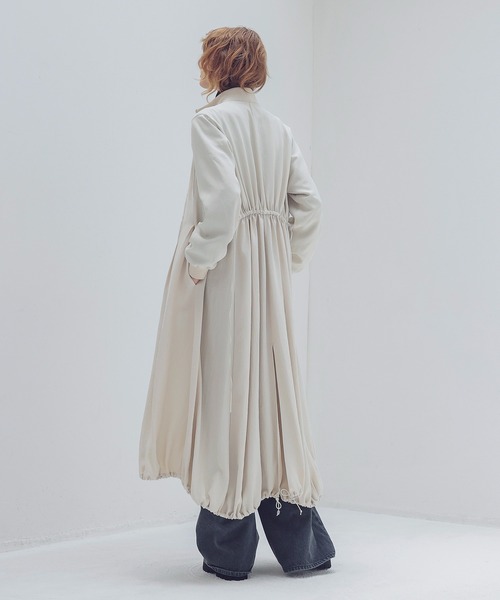 DRESSLAVE（ドレスレイブ）の「utility tuck dress(ユーティリティタックワンピース)（ワンピース・レディース・ブラック/ホワイト・38）」の11枚目の写真