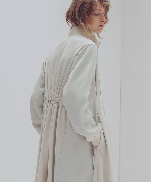DRESSLAVE（ドレスレイブ）の「utility tuck dress(ユーティリティタックワンピース)（ワンピース・レディース・ブラック/ホワイト・38）」の12枚目の写真