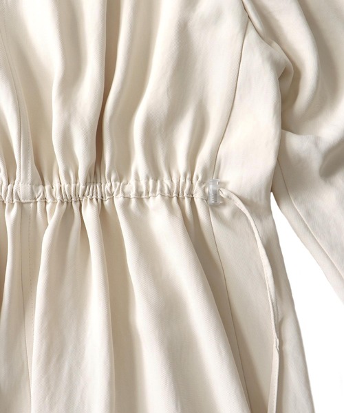 DRESSLAVE（ドレスレイブ）の「utility tuck dress(ユーティリティタックワンピース)（ワンピース・レディース・ブラック/ホワイト・38）」の19枚目の写真