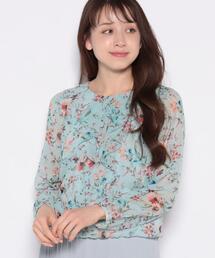 Leilian | 花柄ブラウス(シャツ/ブラウス)
