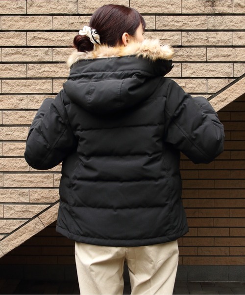 DANTON（ダントン）の「DANTON/ダントン フェイクファーフーデッド