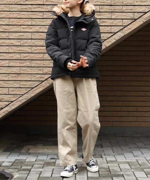 DANTON（ダントン）の「DANTON/ダントン フェイクファーフーデッド